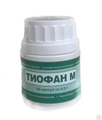  Тиофан-М 30 капсул по 0,2 г для питомцев
