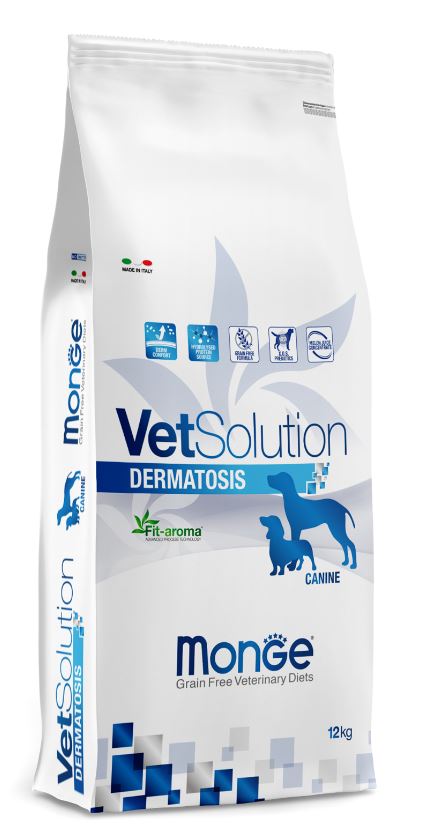  Monge VetSolution Dog Dermatosis диета для собак Дерматозис 12 кг