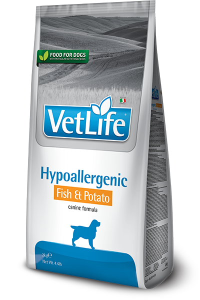  Farmina Vet Life Dog Hypoallergenic Fish&Potato 2 кг