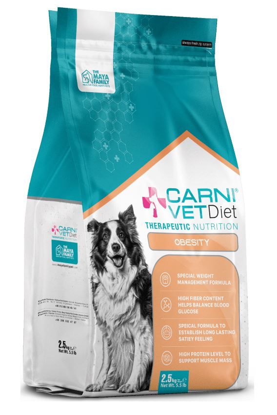  Carni VD Dog Obesity Корм для собак При избыточном весе/для контроля веса 2,5 кг