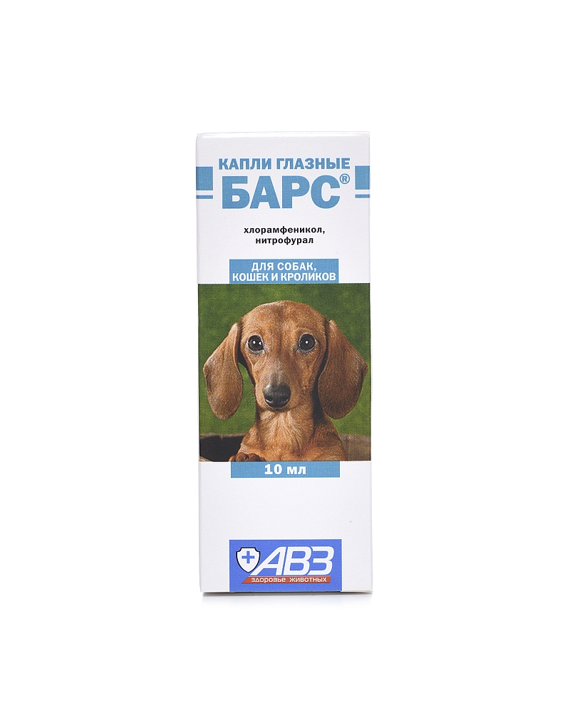  Барс Капли глазные для животных 10 мл