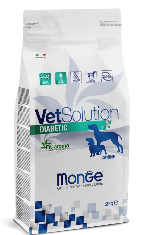  Monge VetSolution Dog Diabetic диета для собак Диабетик 2 кг