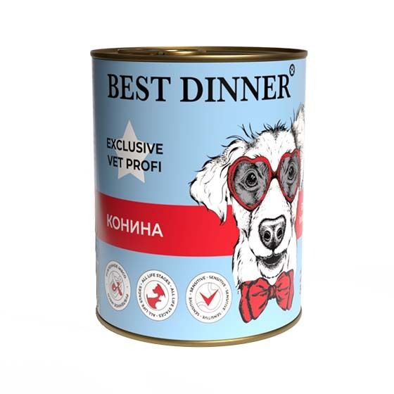  Best Dinner Dog Gastro Intestinal консерва для собак Конина 340 г