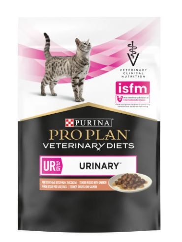  Purina UR Urinary пауч для кошек при Мочекаменной болезни Лосось 85 г