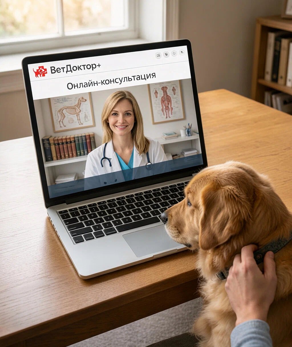 Онлайн-приём в ветеринарной клинике «ВетДоктор»