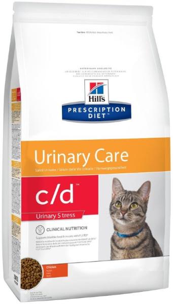  Hill's c/d Urinary Stress для кошек Курица 1.5 кг