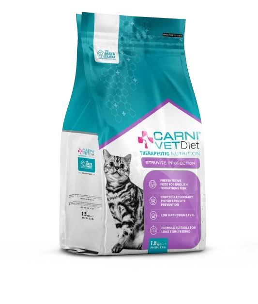  Carni VD Cat Struvite Корм для кошек Профилактика струвитов 1,5 кг