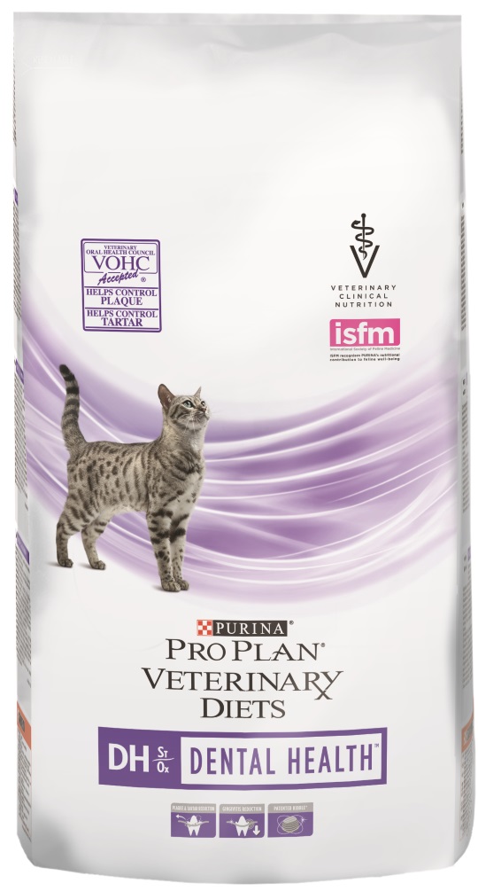  Purina DH Dental для взрослых кошек для Здоровья ротовой полости 1 кг