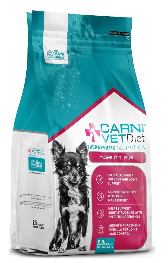  Carni VD Dog Mobility Mini Корм для собак мини пород Для поддержания здоровья суставов 2,5 кг