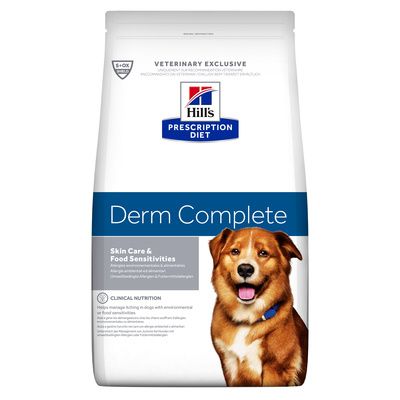  Hill's d/c Derm Complete для собак при аллергии, для кожи 2 кг
