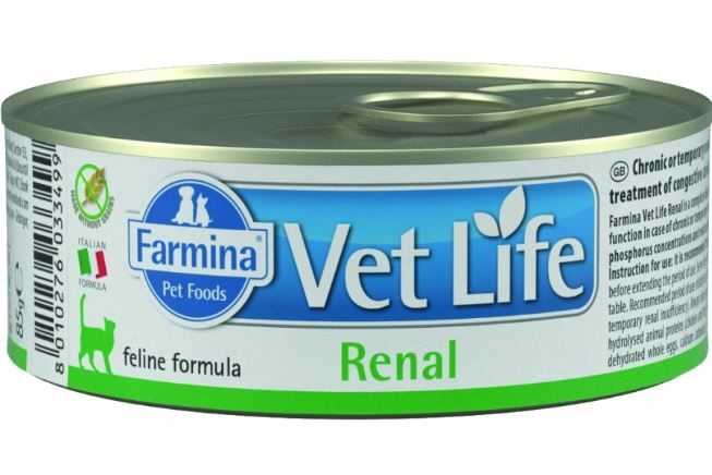 Farmina Vet Life Cat Renal Паштет диета 85 г
