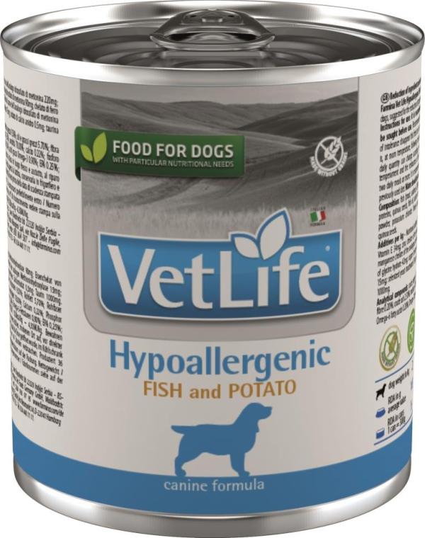  Farmina Vet Life Dog Hypo Fish&Potato 300 г