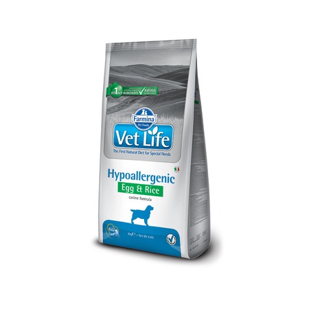  Farmina Vet Life Dog Hypoallergenic Egg&Rice 2 кг